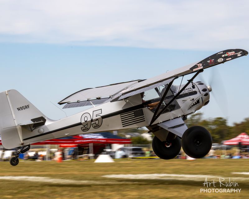 Race 95 · Matthew Dorssom · Kitfox 4 N95RF 'Maddog' with the shark mouth