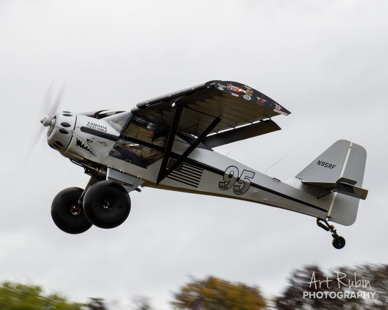 Race 95 · Matthew Dorssom · Kitfox 4 N95RF in the rain