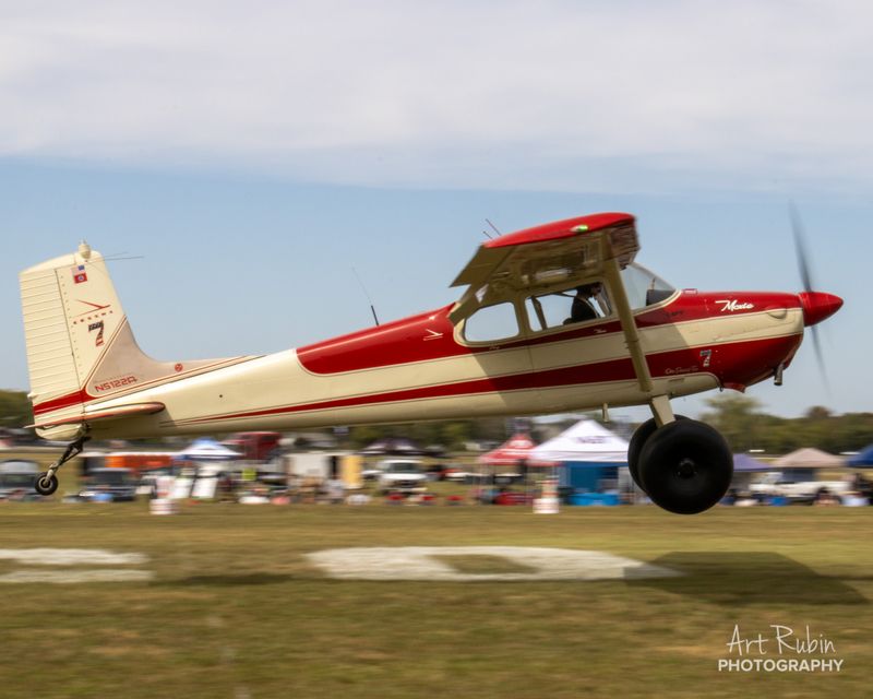 Race 7 · Joel Dopson · 1956 Cessna 172 N5122A lifting off