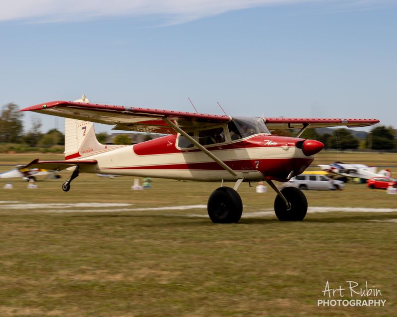 Race 7 · Joel Dopson · 1956 Cessna 172 N5122A rolling out