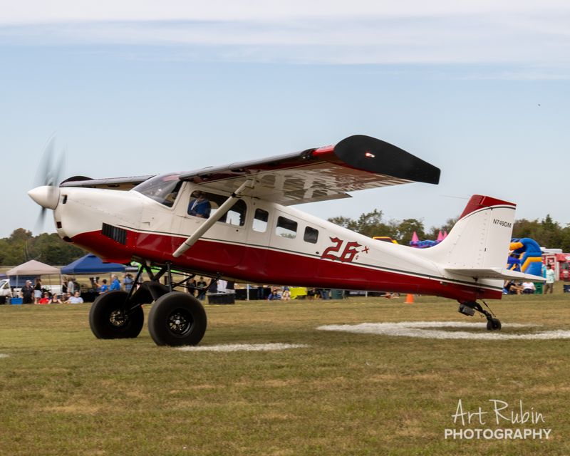 Race 260 · Luke Strandlund · Murphy SuperRebel N749DM taxiing past the crowd