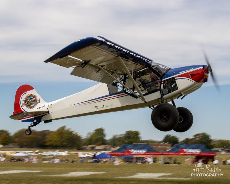 Race 30 · Brandon Corn · Backcountry Super Cub N24BC lifting off