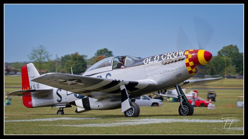 P-51 Mustang 'Old Crow' on the static line