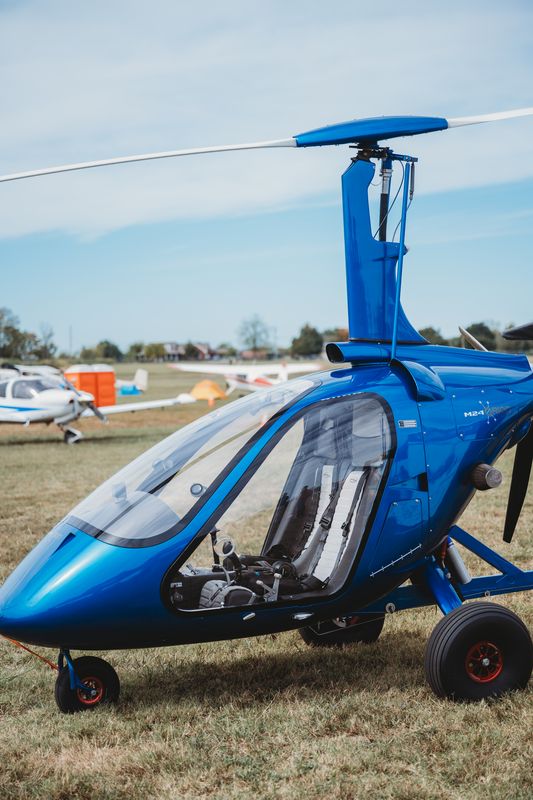 A Magni gyroplane on static display