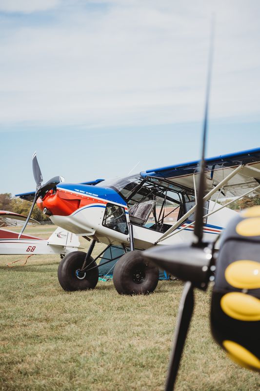 Race 30 · Brandon Corn · Backcountry Super Cub N24BC on the static row